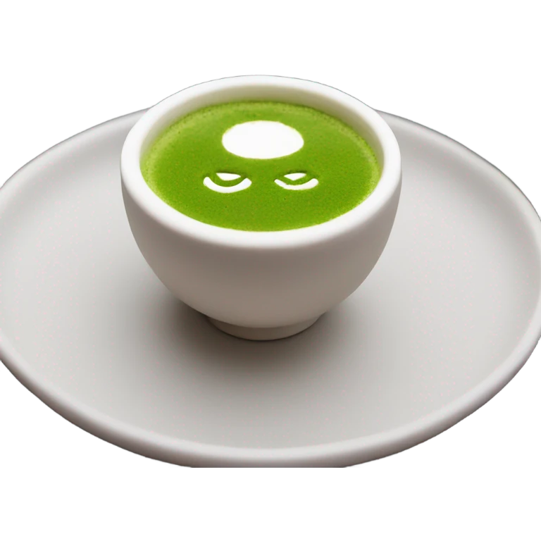 matcha in a handmade cup emoji