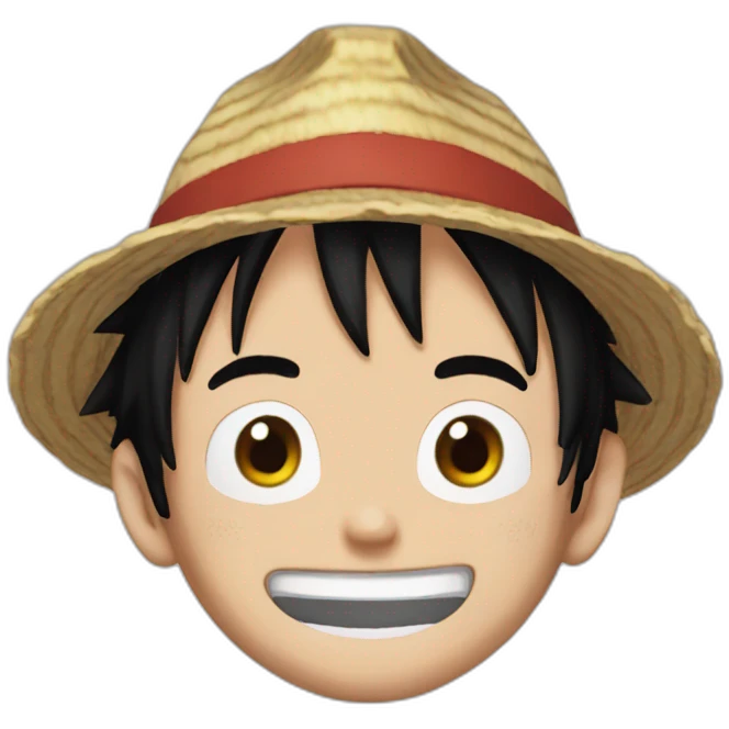 Luffy emoji