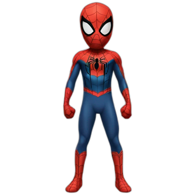spider man moitié spider man moitié simbiot emoji