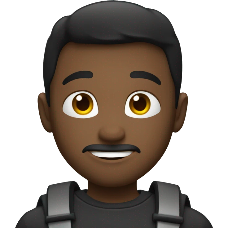 Corazón negro con vendas emoji