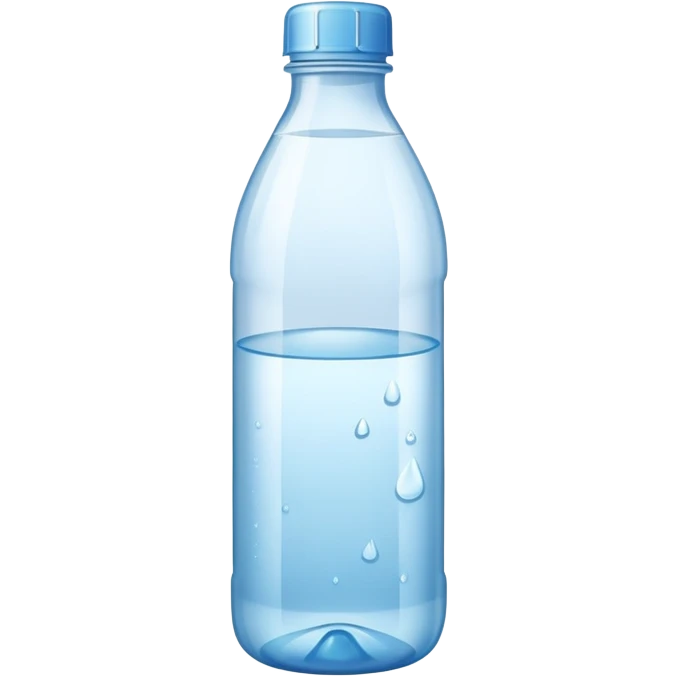 Bottle of water emoji