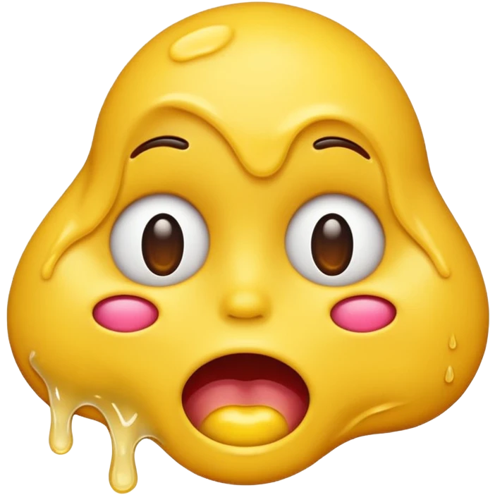 melting face emoji emoji