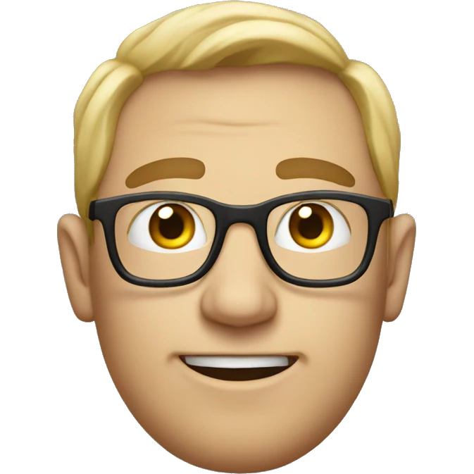 Nerd with only one eye emoji