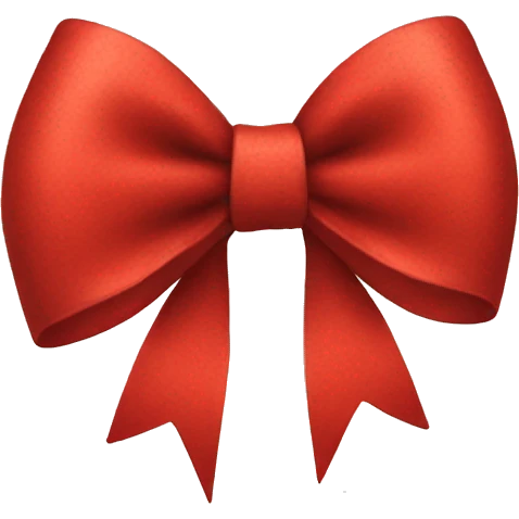 red bow emoji