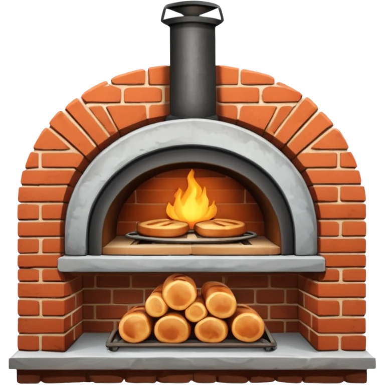 Horno leña emoji