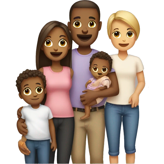 family with baby emoji