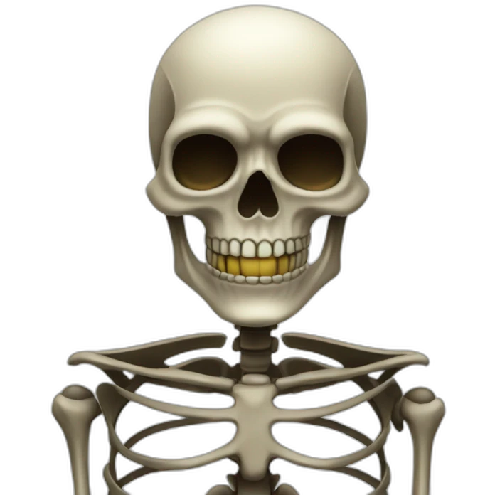 Villan skeleton  emoji