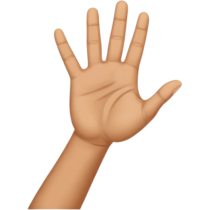 hand saluting emoji