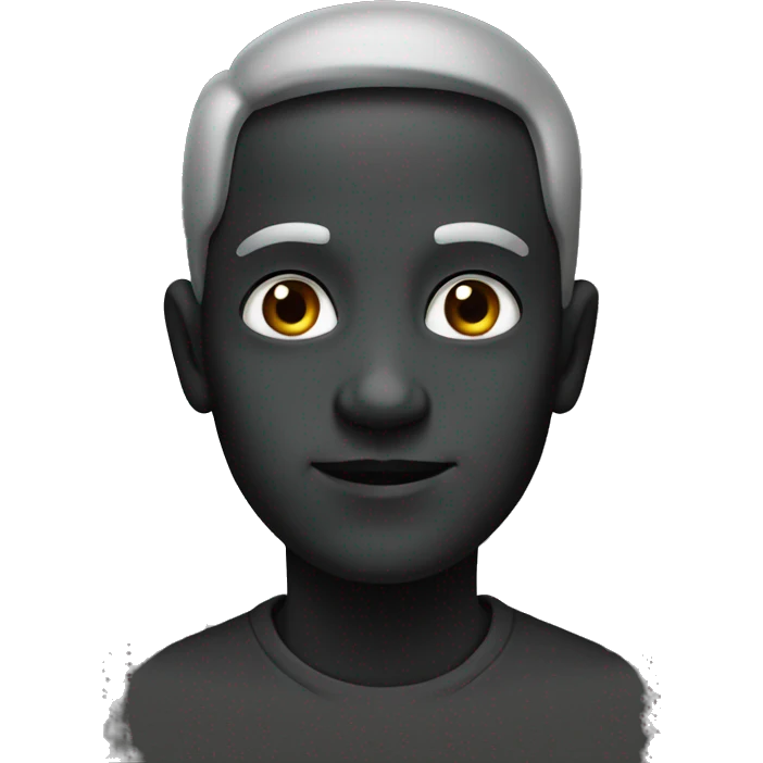 Black chalk emoji