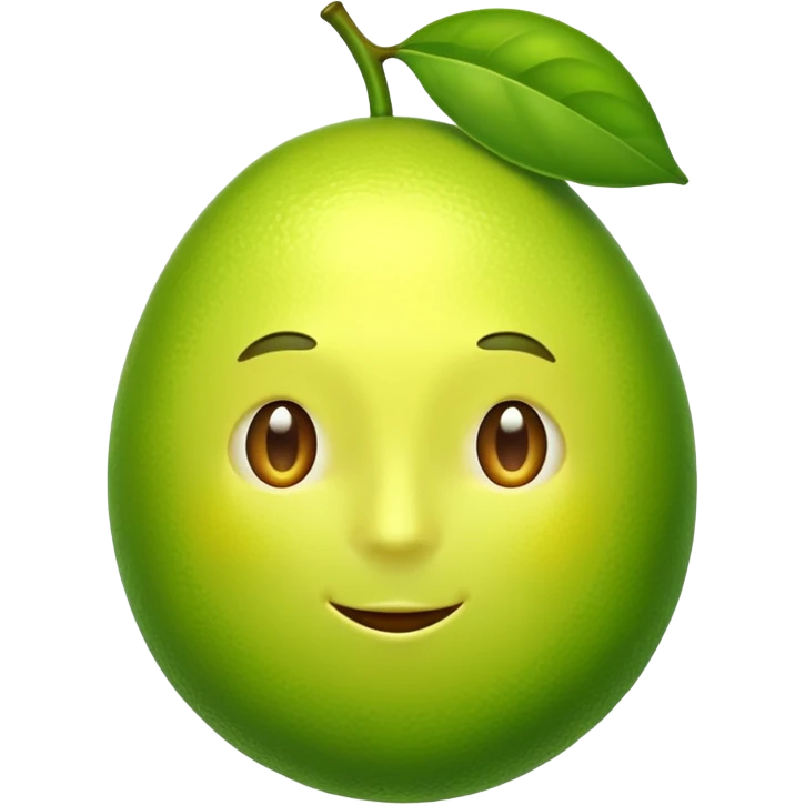 green lemon  emoji