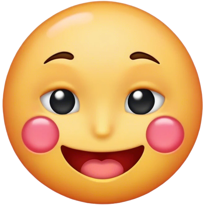Emoji who is blushing so much it's dizzy emoji