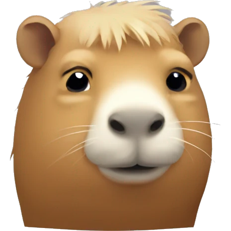 sad capybara  emoji