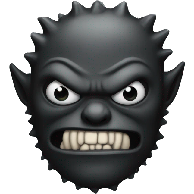 dark monster  emoji