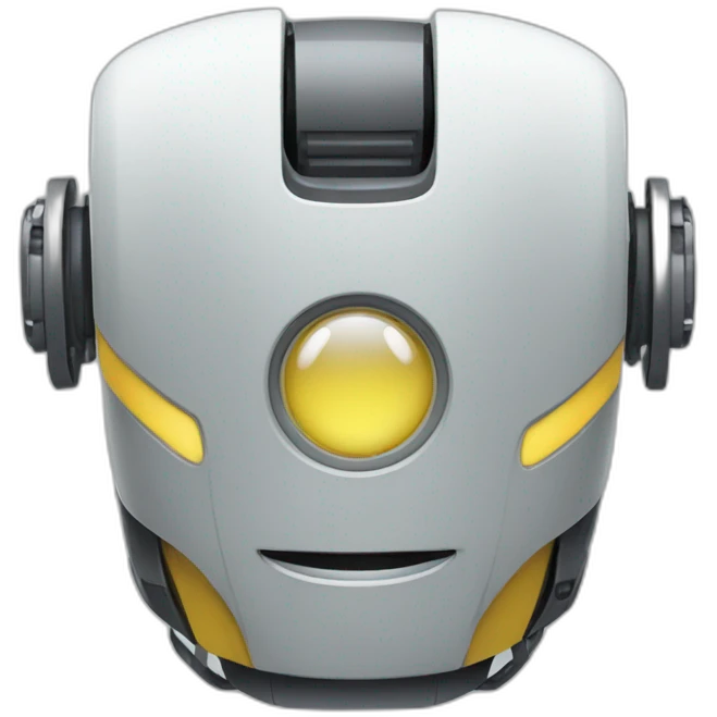 Robot qui rigole  emoji