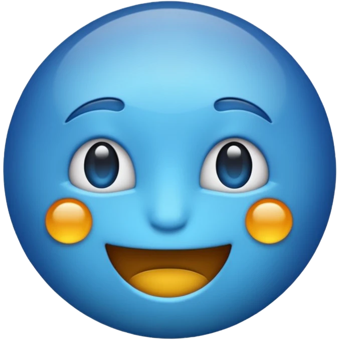 ✔️ crea este emoji pero en celezte emoji