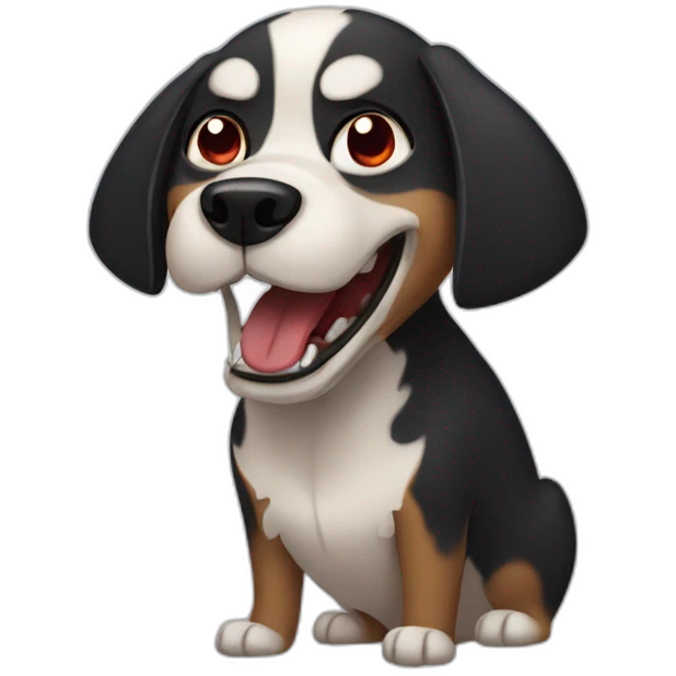 vampire dog emoji
