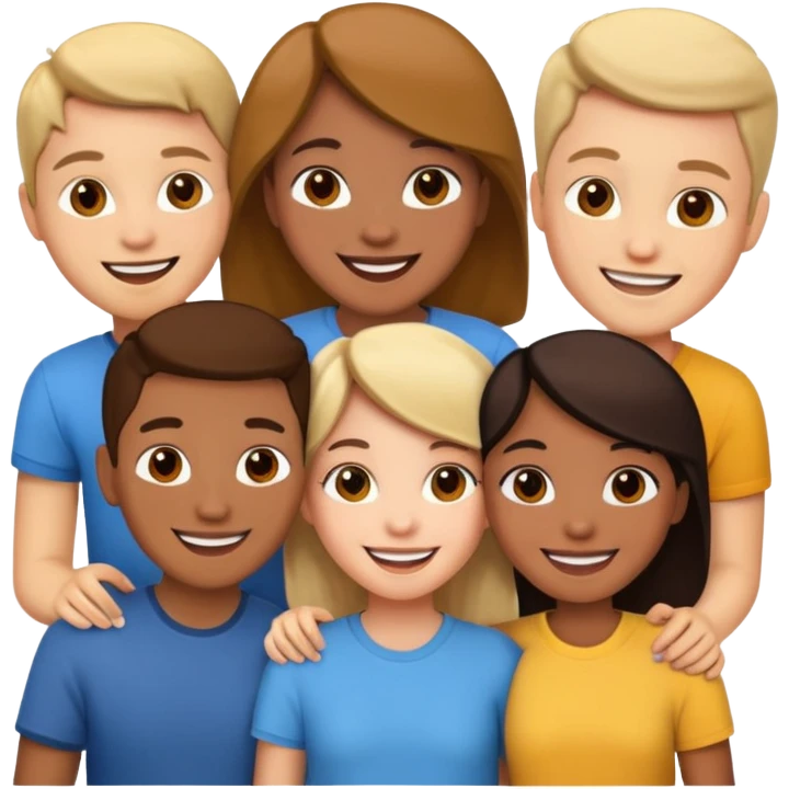 friends outside emoji