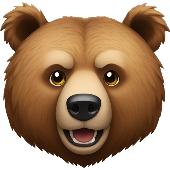 grizzly bear emoji