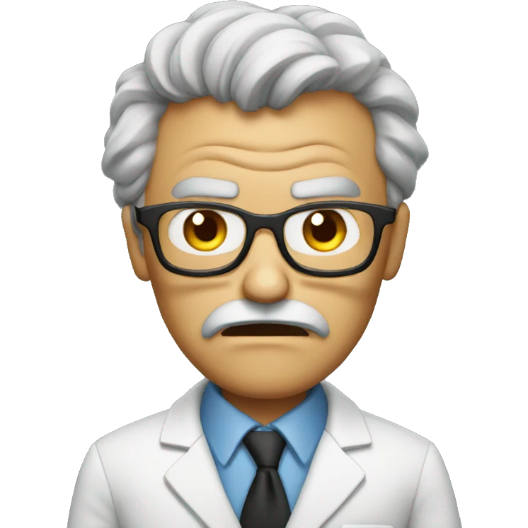 angry professor emoji