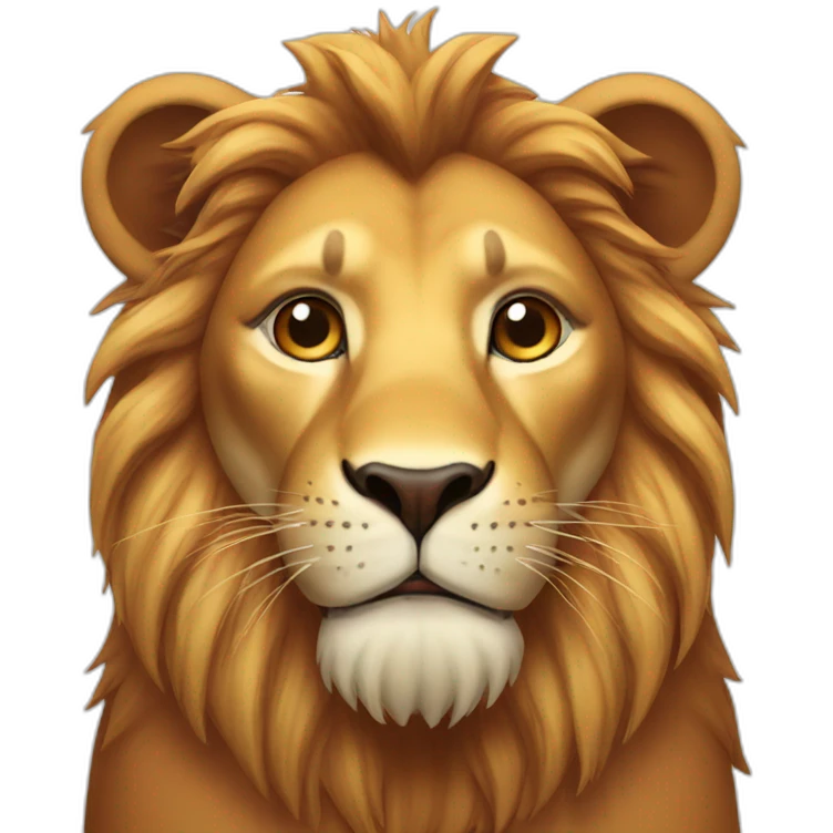 Lion rouge  emoji