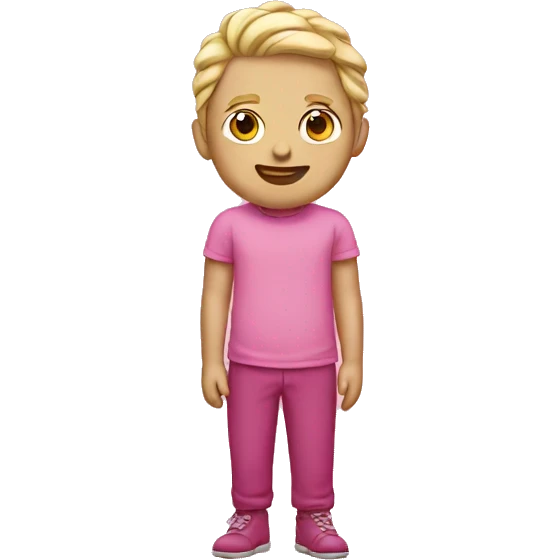 Pink emoji