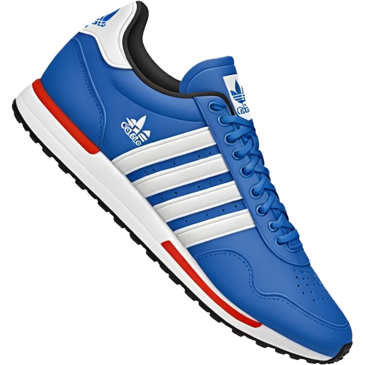 Adidas terliği tutan el emoji