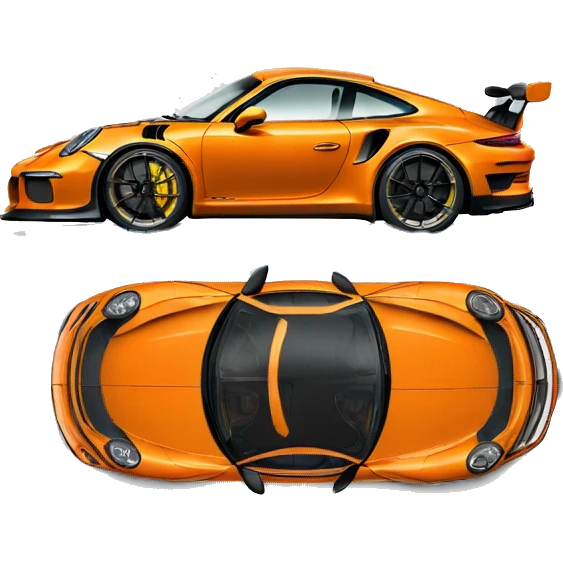 Porsche 911 gt3 rs emoji