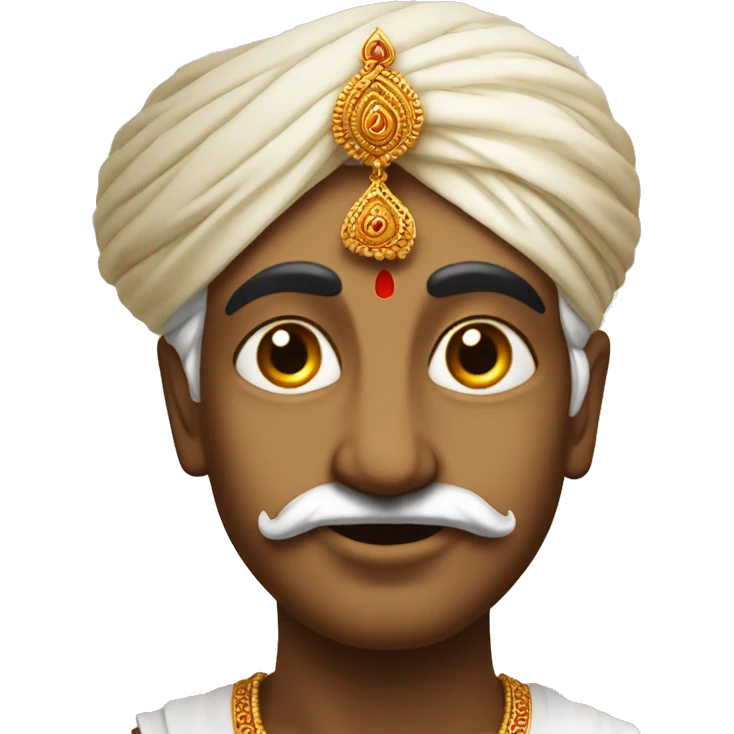 Vaishnavism tilak without people face only tilak emoji
