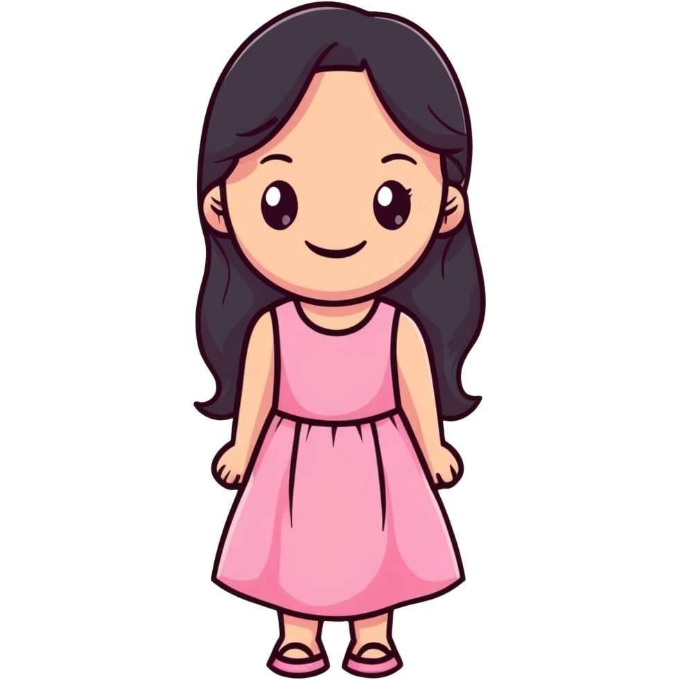 Girly girl emoji