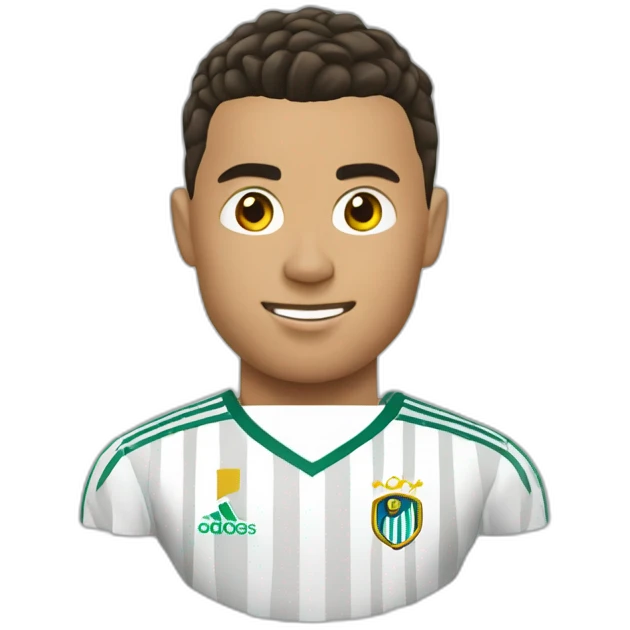 Ronaldo sur vague emoji