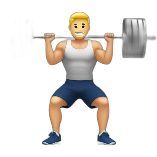  gym lifting emoji
