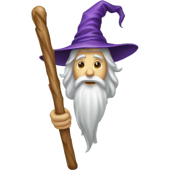 wizard STICK emoji