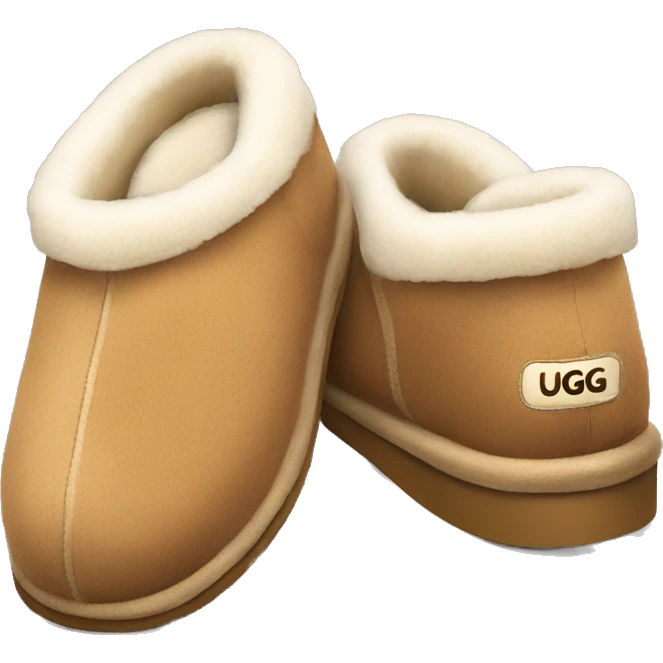 ugg slippers emoji