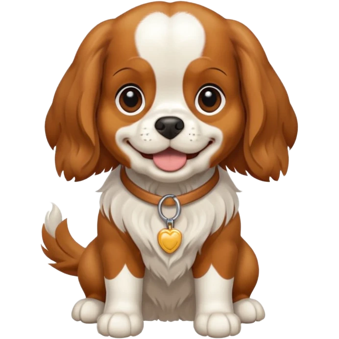 Cavalier King Charles Spaniel dog Preliminary Acceptance Inspection emoji