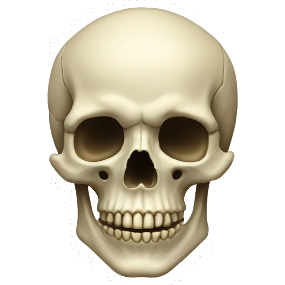 victorian skull emoji