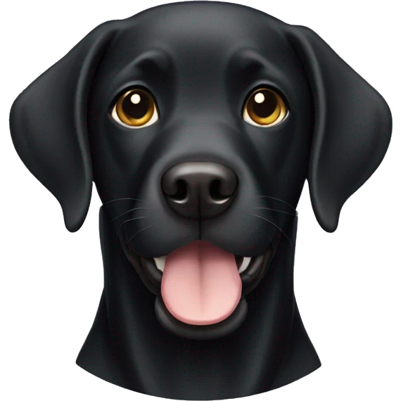 black labrador emoji