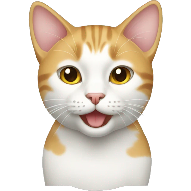 Cat blanco  emoji
