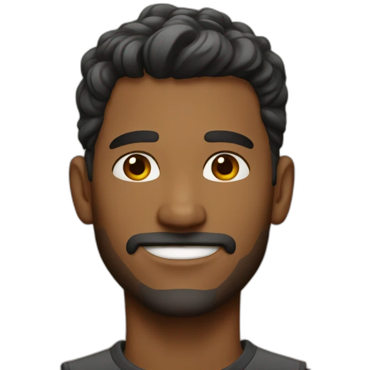 Handsome guy emoji