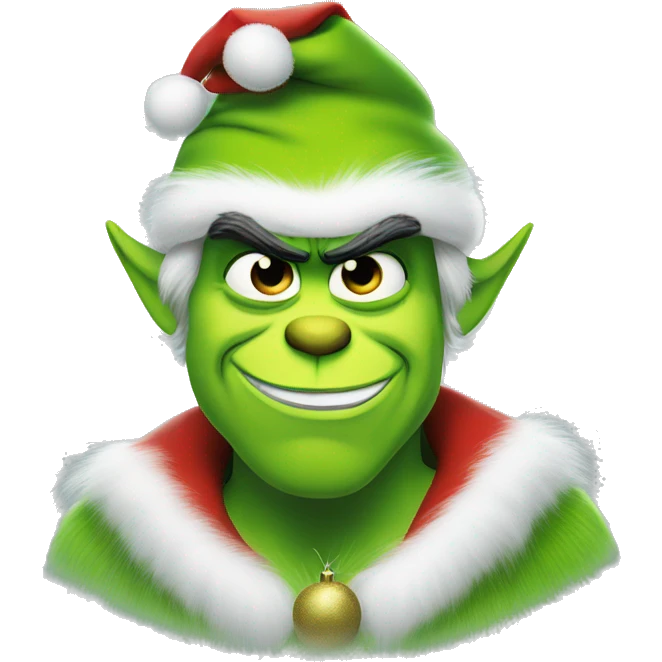 henry cavill as grinch emoji