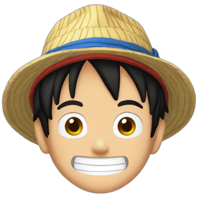 Luffy emoji
