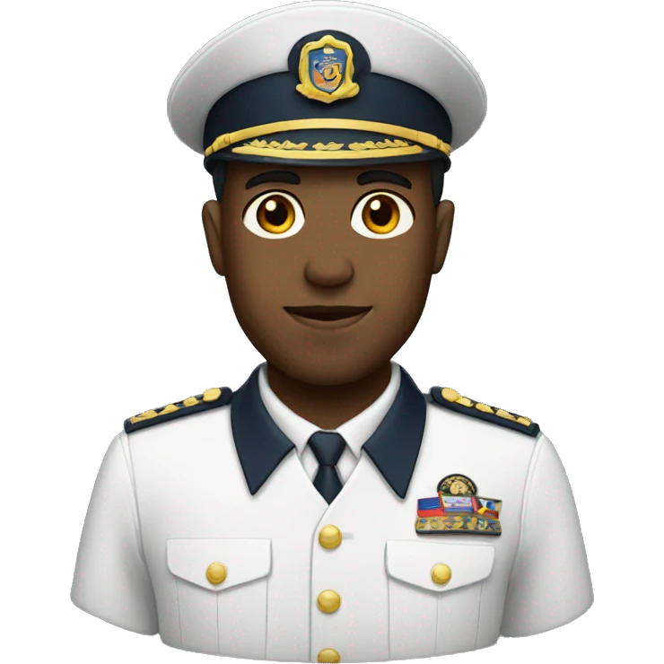 Man with uniform  emoji