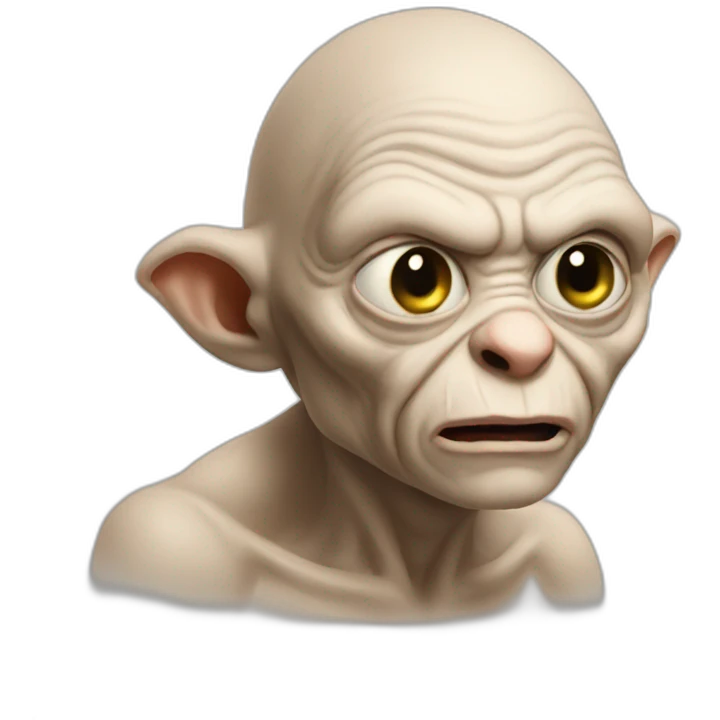 Thinking Golum emoji