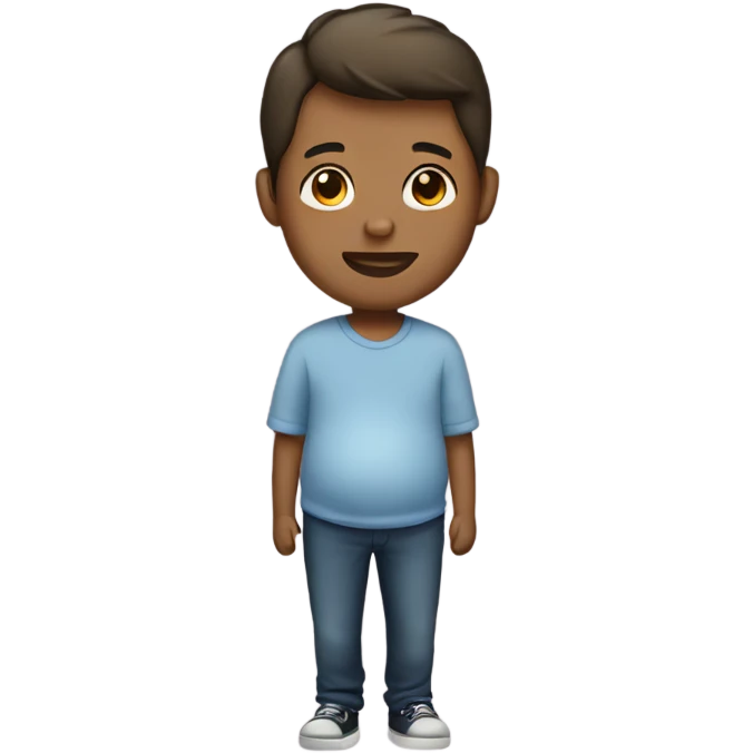 Pregnant male emoji