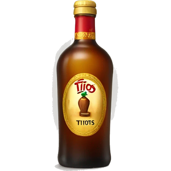 Titos bottle  emoji