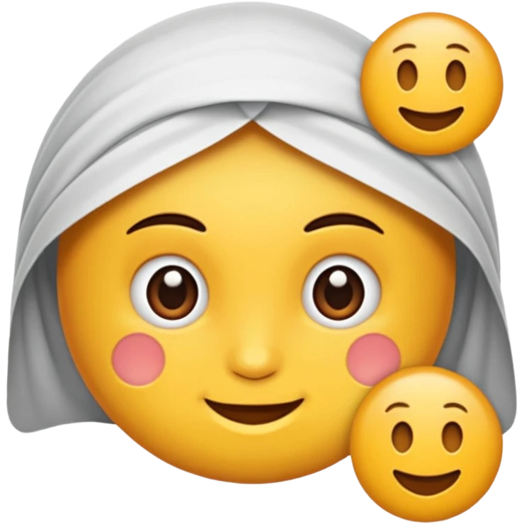 Beyaz kurdele  emoji