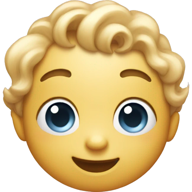 Cute bubbles emoji