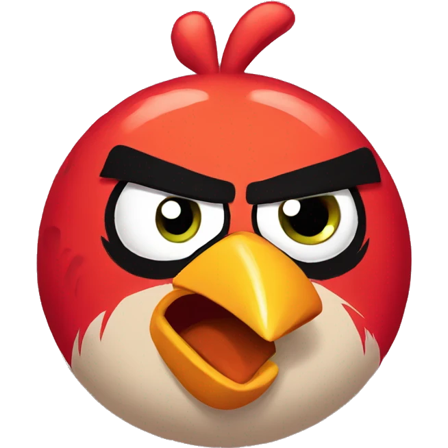angry bird  emoji