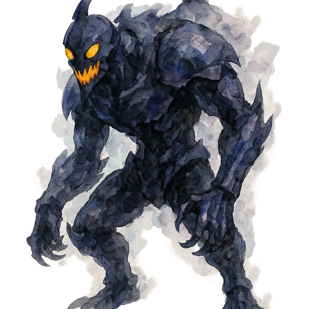 watercolor style Beru from Solo Leveling emoji