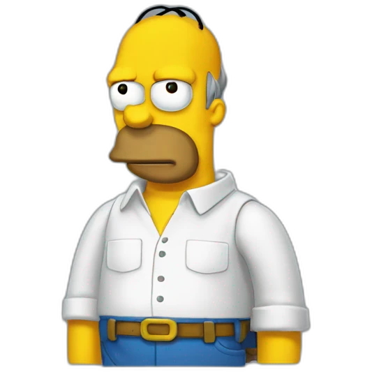 Homer simspon emoji