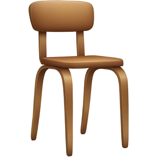 A chair that can walk emoji